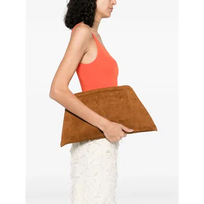 Staud Brown Clutch Bags