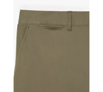 Lacoste Embroidered Crocodile Detail Blue Lino Shirt In Black