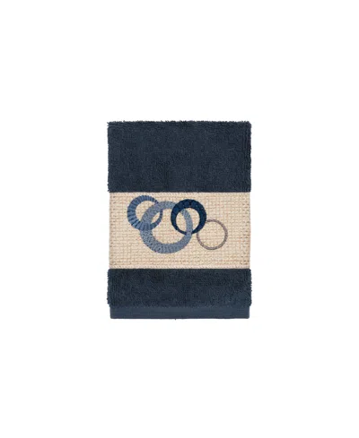 Linum Home Turkish Cotton Annabelle Embellished Washcloth