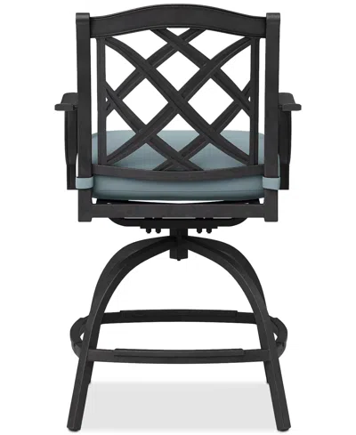 Agio Wythburn Outdoor Firepit Bar Height Bar Stool, Created For Macy's