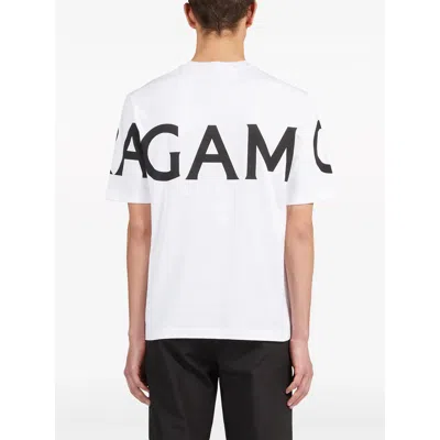 Ferragamo White Oversize Cotton T-shirt