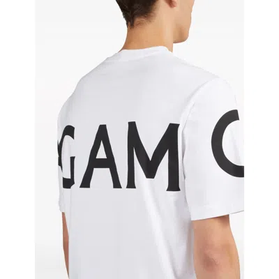 Ferragamo White Oversize Cotton T-shirt