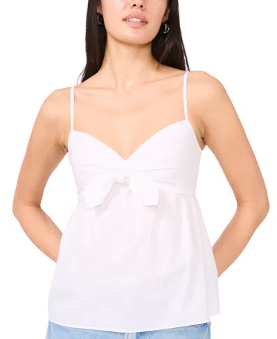 1.state Women's Cotton Tie-front Camisole In White