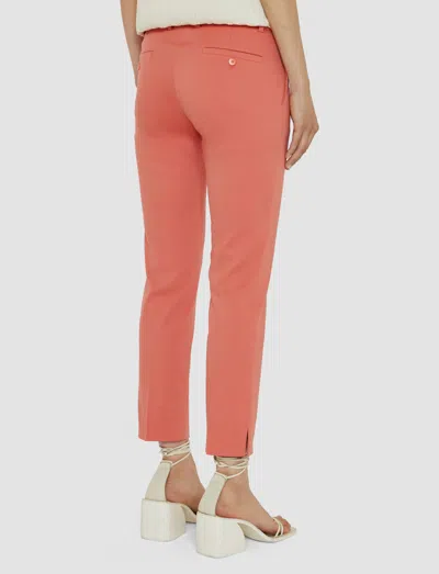 Joseph Womens Sundown Bing Court Slim-leg Mid-rise Stretch-gabardine Trousers