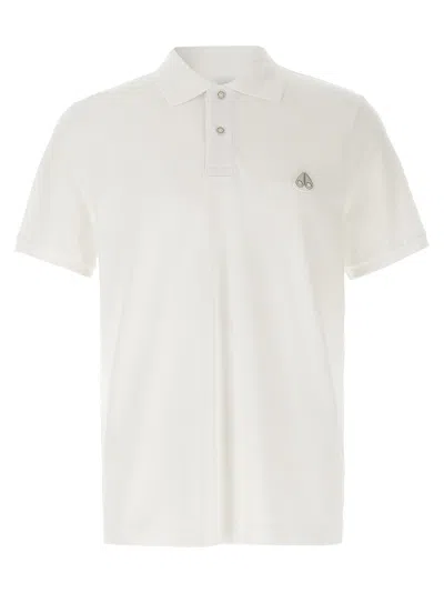 Shop Moose Knuckles Everett Polo White