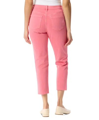 Gloria Vanderbilt Amanda Womens High Rise Regular Fit Ankle Jean In Pink