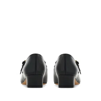 Ferragamo Vara Bow-embellished Patent-leather Mary Jane Pumps