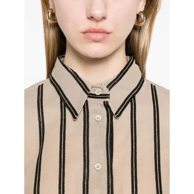 Brunello Cucinelli Vertical Striped Cotton Shirt