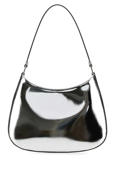 Prada Cleo Concert-print Metallic Leather Shoulder Bag