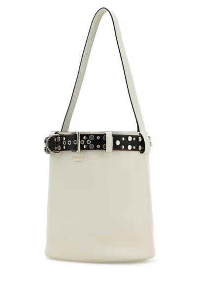 Prada Buckle Bucket Bag