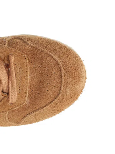 Autry 'windspin Low' Brown Sneaker With Logo On The Side And On The Heel In Brown