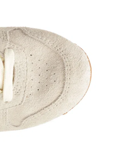 Autry 'windspin Low' Grey Sneaker With Logo On The Side And On The Heel