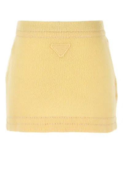 Prada Knitted Mini Skirt