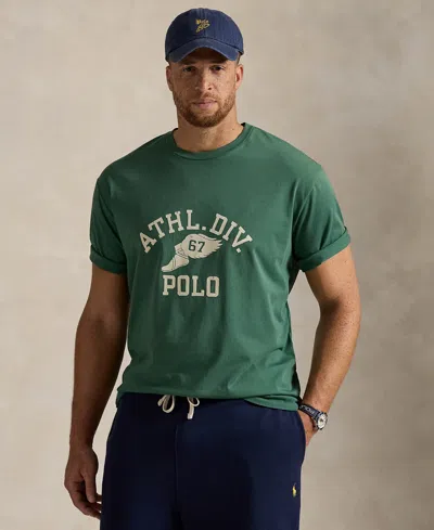 Polo Ralph Lauren Men's Big & Tall Jersey Graphic T-shirt In Green