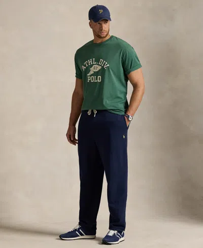 Polo Ralph Lauren Men's Big & Tall Jersey Graphic T-shirt In Green