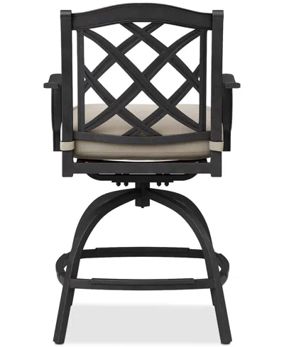 Agio Wythburn Outdoor Firepit Bar Height Bar Stool, Created For Macy's