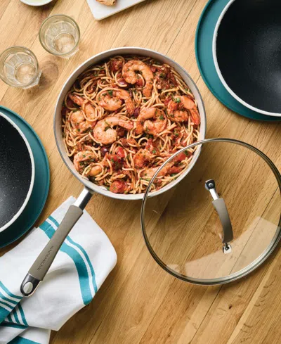 Rachael Ray Cucina Ceramic Nonstick 3-quart Saute Pan With Lid