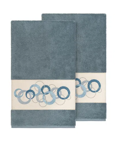 Linum Home Annabelle 2-pc. Embellished Bath Towel Set
