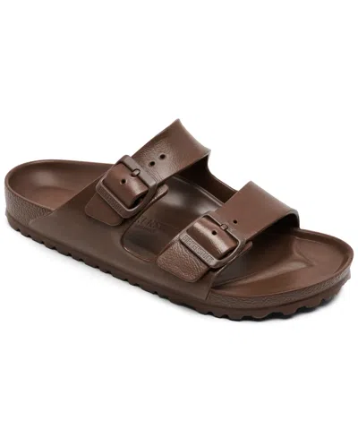Birkenstock Arizona Essentials Slide Sandal In Brown
