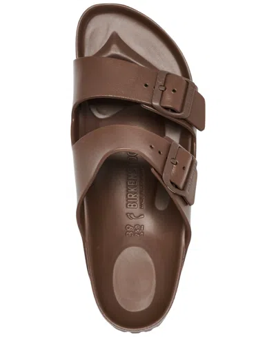 Birkenstock Arizona Essentials Slide Sandal In Brown