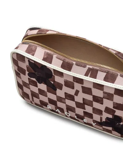 Radley London Southwell Gardens Check Small Crossbody Bag In Brown