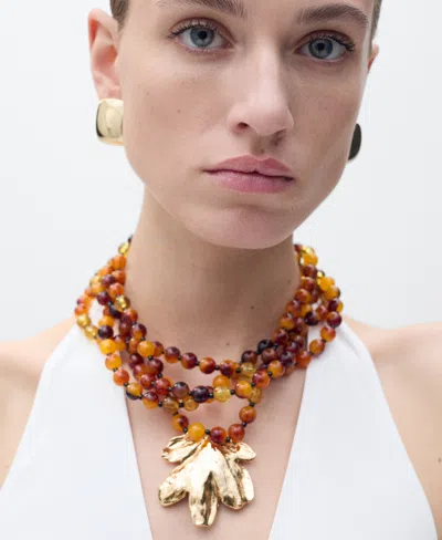 Mango Cotton Halter Neck Drop Waist Midaxi Dress In White