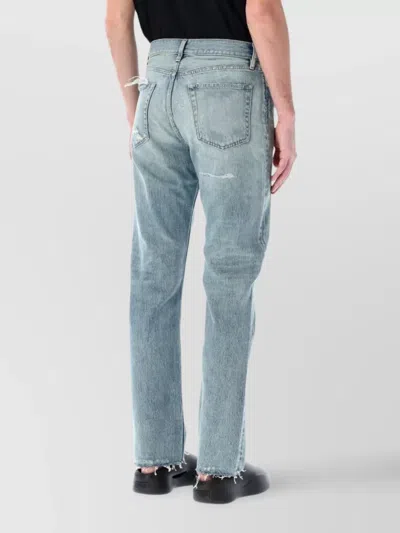 Fear Of God 5 Pocket Straight Leg In Blue