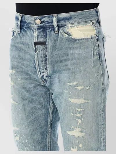 Fear Of God 5 Pocket Straight Leg In Blue