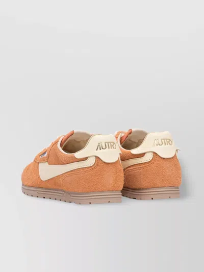 Autry Low-top Suede Texture Rubber Sole Sneakers