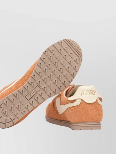 Autry Low-top Suede Texture Rubber Sole Sneakers