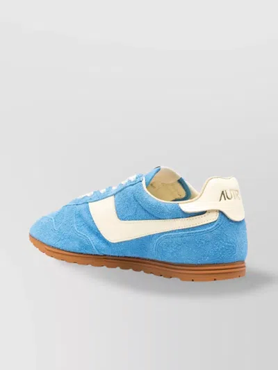 Autry Windspin Suede And Leather Low-top Sneakers In Multi