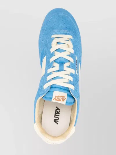 Autry Windspin Suede And Leather Low-top Sneakers In Multi