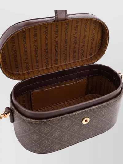 Tory Burch Clutch Bag With Detachable Strap And Top Handle In Multi