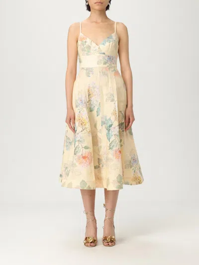 Zimmermann Women's Illuminate Picnic Linen Midi Dress