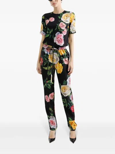 Dolce & Gabbana Floral-print Blouse
