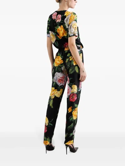 Dolce & Gabbana Floral-print Blouse