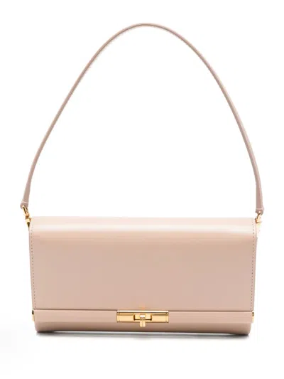 Dolce & Gabbana Mini Palmellato Ottone Vin Shoulder Bag In Pink