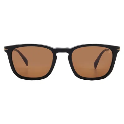 David Beckham Brown Square Men's Sunglasses Db 1034/s 02m2/70 53