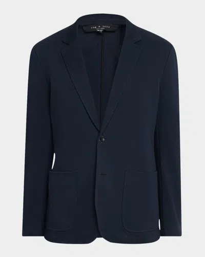 Rag & Bone Butler Patch Pocket Blazer Navy In Blue