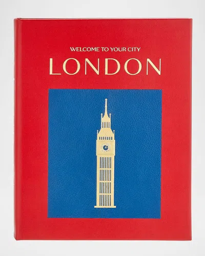 Graphic Image Trope London Leather-bound Book, Edited By Sam Landers & Tom Maday
