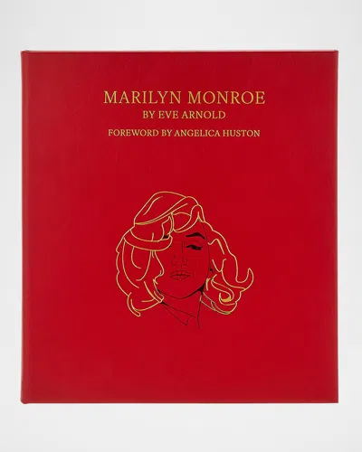 Graphic Image Marilyn Monroe: An Appreciation Leather-bound Book By Eve Arnold