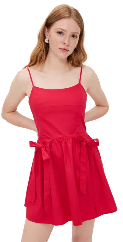 Moon River Red Mini Dress Red In Red