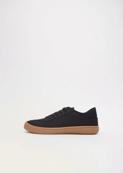 The Row Cotton Canvas Sneakers In Black
