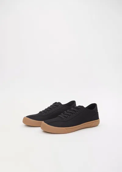 The Row Cotton Canvas Sneakers In Black