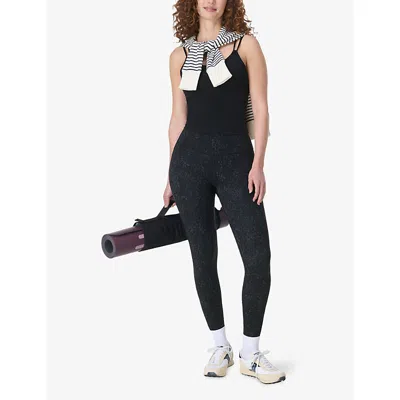 Sweaty Betty Womens All Day Abstract-pattern Stretch-woven Leggings Blkfade Zebra Emboss Xs