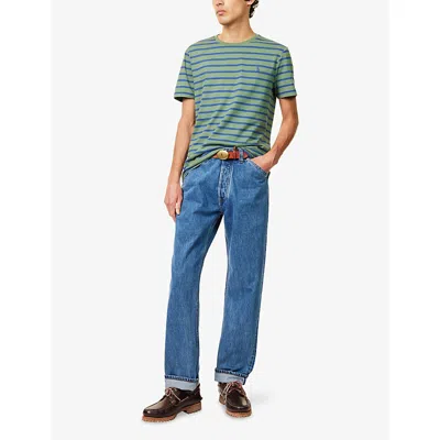 Polo Ralph Lauren Men's Classic-fit Striped Cotton Jersey T-shirt