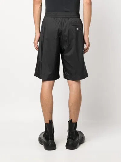 Givenchy Relaxed Fit Activewear Shorts In Recycled Fabric In Black