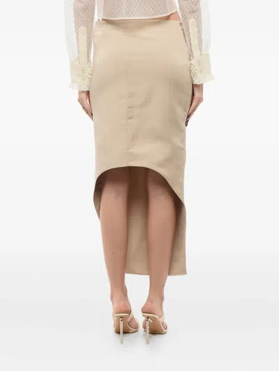 Givenchy Silk Asymmetric Skirt