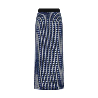 Escvdo Apu Knitted Midi Skirt