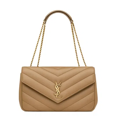 Saint Laurent Loulou Medium Leather Bag